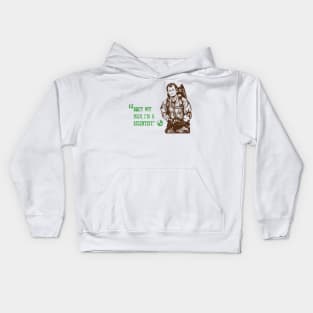 Back Off, I'm a Scientist. Kids Hoodie